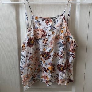 Floral Cropped Cami